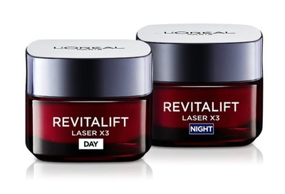 Zestaw L'Oréal Paris Revitalift Laser kremów do twarzy 2 sztuki