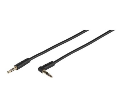 Kabel kątowy audio Vivanco Jack - Jack 3,5 mm 0,5m