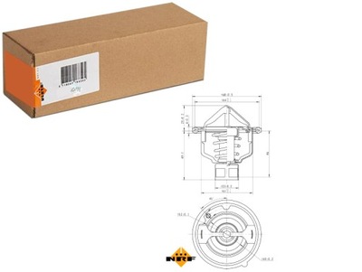 Термостат жидкость охлаждающей nissan pathfinder ii patrol gr v 2.8d 3.3 фото №1