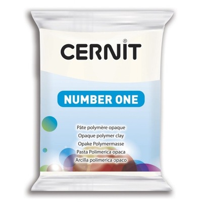 Modelina Cernit Biela Nepriehľadná 56 g Cernit