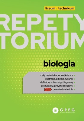 Repetytorium Biologia Liceum/Technikum Matura 2024 Greg