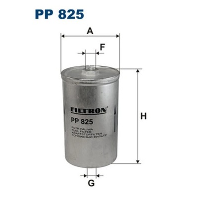 FILTRO COMBUSTIBLES FILTRON PP 825  