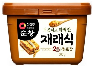 Pasta sojowa Miso Koreańskie Doenjang Sunchang 500g DATA