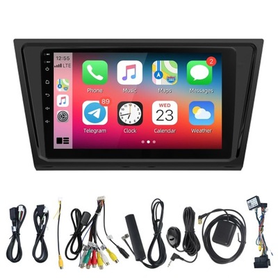 RADIO AUTOMOTIVE 2DIN ANDROID GPS FOR VW VOLKSWAGEN BORA 2016 2017 2018  