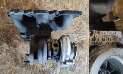 Volvo оригінальний номер 9471564 турбонагнітач фото №1