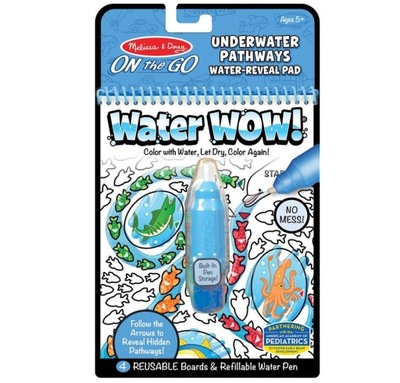 Kolorowanka wodna Water Wow! Ścieżki Pod Wodą