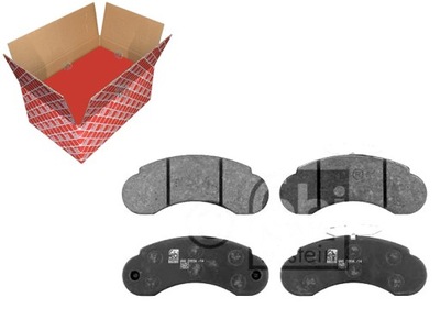 Febi bilstein 16250 набір гальмівних колодок гальмівних, гальма дискові фото №1