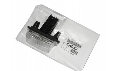 Освещение лампа номерного знака citroen peugeot задняя oem фото №1