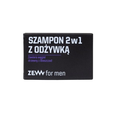 ZEW for men Szampon z odżywką 2w1 - kostka 85ml