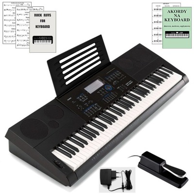 CASIO WK-6600 Keyboard z Pedałem Fortepianowym