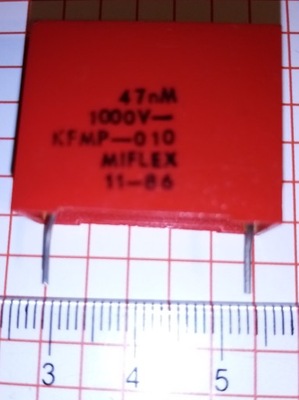 Kondensator 47nF/1000V KFMP-010 / 2214D