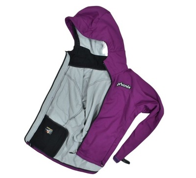 PHENIX Damska Kurtka Trekkingowa Softshell / M