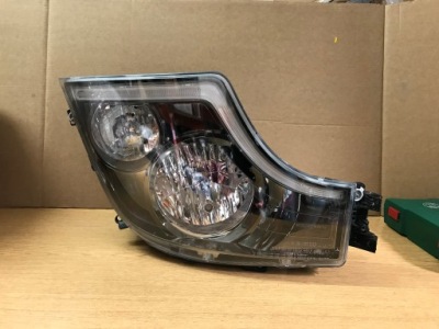 Mercedes actros mp4 lift mp5 права h7 led czarna фото №1