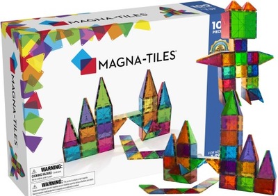 MAGNA TILES KLOCKI MAGNETYCZNE CLASSIC ZESTAW 100 EL.