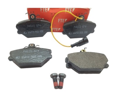 Гальмівні колодки гальмівні перед fiat tempra tipo uno panda фото №1