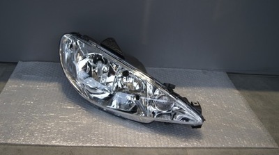 Лампа peugeot 206 lift h7+ h7 правая europa 2003+ фото №1