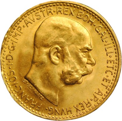 mm Austria 10 koron 1912 Franciszek Józef I