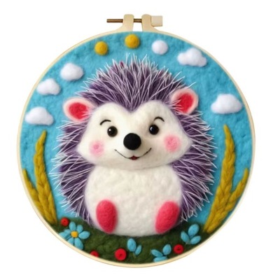 Obraz do filcowania - JEŻ