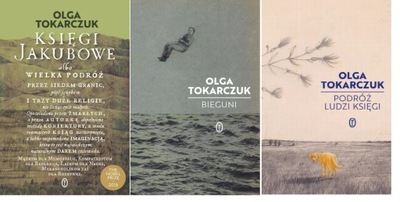 Olga Tokarczuk Księgi Jakubowe pakiet 3 książek