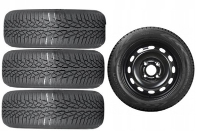 RUEDAS INVIERNO FIAT GRANDE PUNTO 185/65R15 NOKIAN  