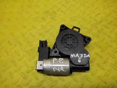 Mazda 6 моторчик скло правий перед фото №1
