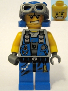 Lego Power Miners pm022 Rex FIGURKA-U