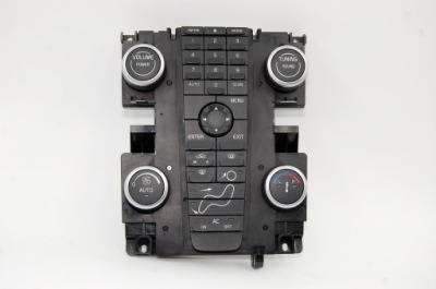 Панель радио обдув кондиционера volvo v50 s40 ii c30 c70 lift fl 2007-2012 фото №1