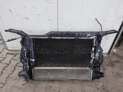 Audi a4 b8 08r- 2.0 tdi pas передній радіатор фото №1