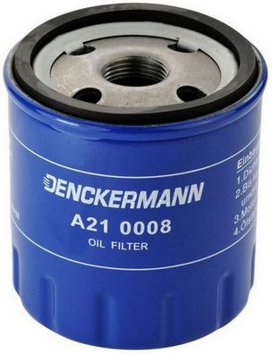 FILTRO ACEITES DENCKERMANN A210008  