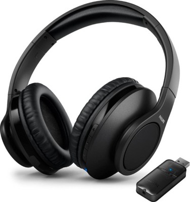 Słuchawki bezprzewodowe nauszne Philips TAH6206BK