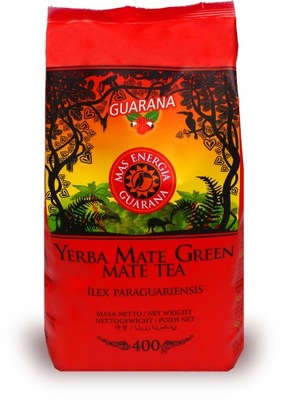 Oranżada Yerba Mate Green Mas Energia Guarana 400G