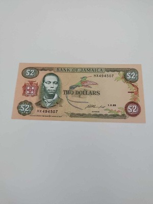 Jamajka - 2 Dolary - 1993 - UNC