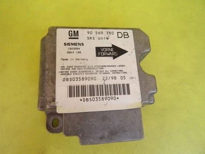 Modułsensor подушка безопасности opel vectra b 90569350 nr1704 фото №1