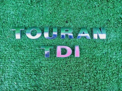 Vw Touran I 03-06 TDI emblemat logo znaczek napis klapy tył tylnej oryginał