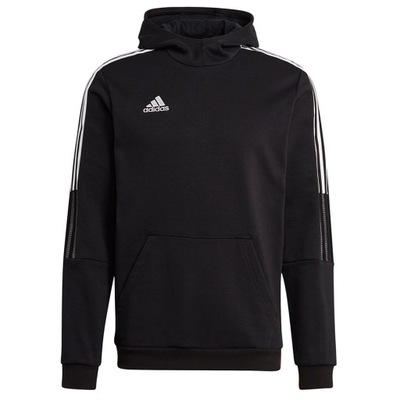 Bluza męska adidas Tiro 21 Sweat Hoody czarna R. M