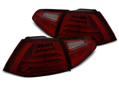 ФОНАРИ DIODOWE VW GOLF VII 7 13- RED SMOKE LED (СВЕТОДИОД ) BAR