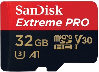 SanDisk Extreme Pro karta 32GB micro SDHC 100MB/s