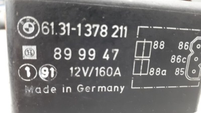 1378211 модуль реле bmw e34 e36 фото №1