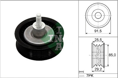 INA ROLLO PROPULSOR CORREA DE CUÑA FORD RANGER TRANSIT TRANSIT V363  