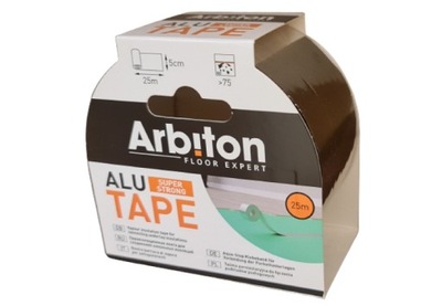 TAŚMA ARBITON ALU TAPE SUPER STRONG 25M*5CM