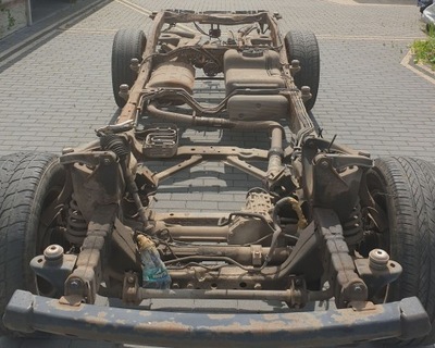 Nissan pathfinder r51 2.5 dci рама без оснащения конструкция фото №1