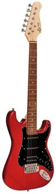 Gitara elektryczna Stratocaster Ever Play ST-2 SSH MTR/BK tuner, wzmacniacz