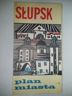 Słupsk - Plan miasta 1976