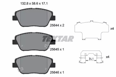 ZAPATAS HAM. KIA OPTIMA 10-  