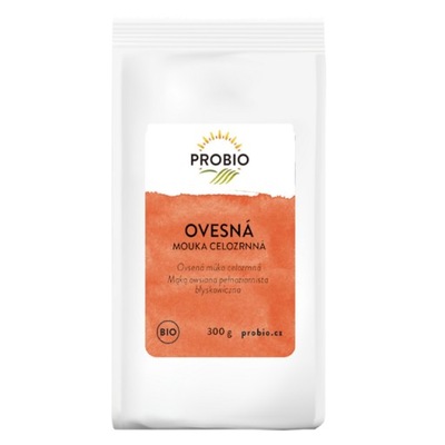 Mąka owsiana razowa 300 g BIO PROBIO