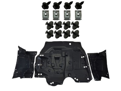 Mitsubishi outlander защита pod двигатель+ boki+spinki фото №1