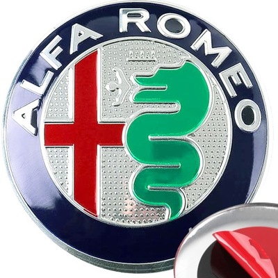 EMBLEM ALFA ROMEO 74MM SIGN MITO 147 156 159  