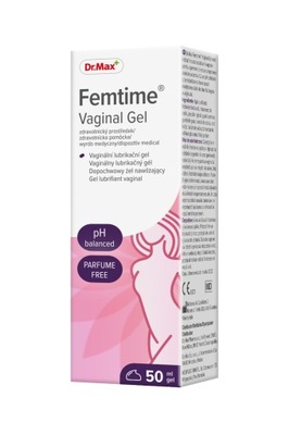 Femtime Vaginal Gel Dr.Max dopochwowy żel nawilżający 50 ml