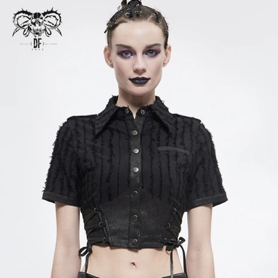 bluzka damska DEVIL FASHION - GOTHIC [XS]