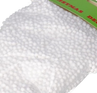 KULKI STYROPIANOWE 12G 4 MM GRANULAT STYROPIANOWY